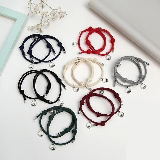 Couples braided bracelets