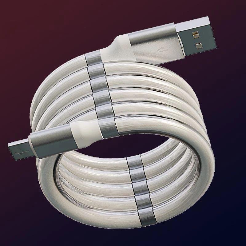 Data Cable with Magnetic Storage