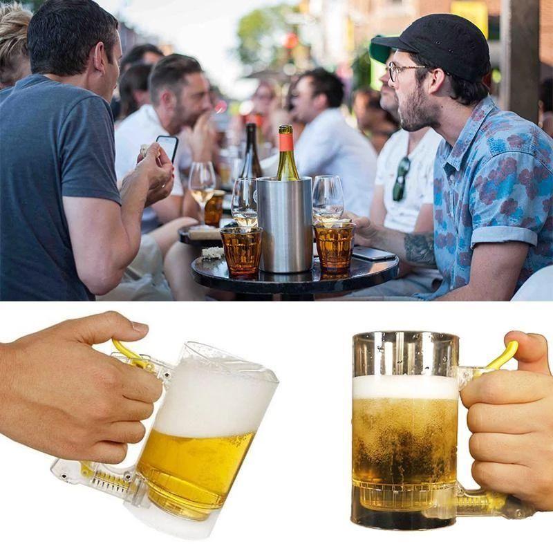 Creative Bubble Foaming Beer Mug for Party Bar