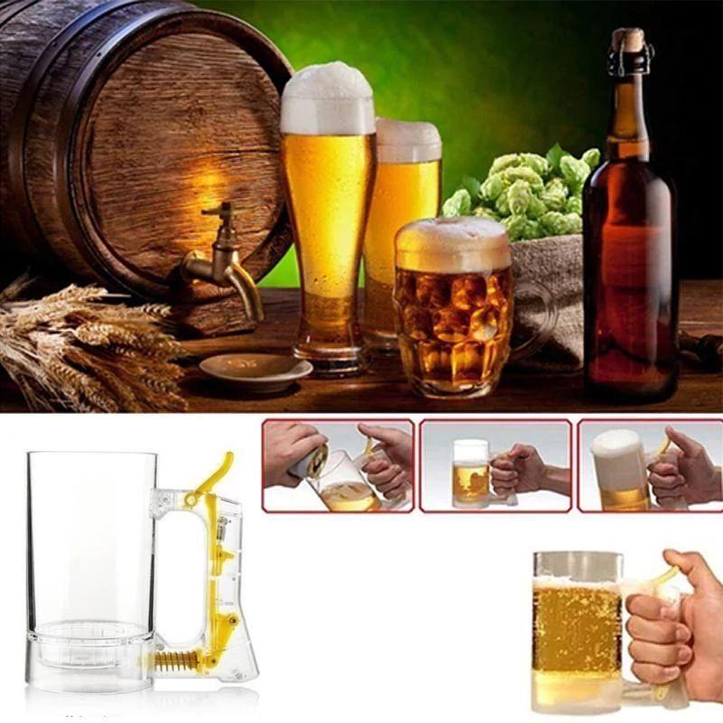 Creative Bubble Foaming Beer Mug for Party Bar