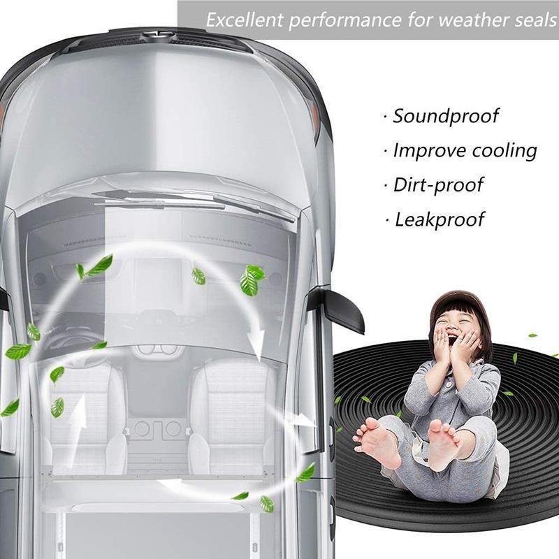 Car Door Edge Protectors Sealing Strips