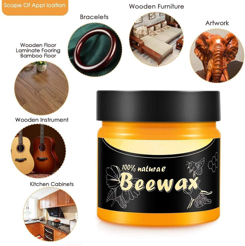 Natural Beewax Wood Polish and Conditioner