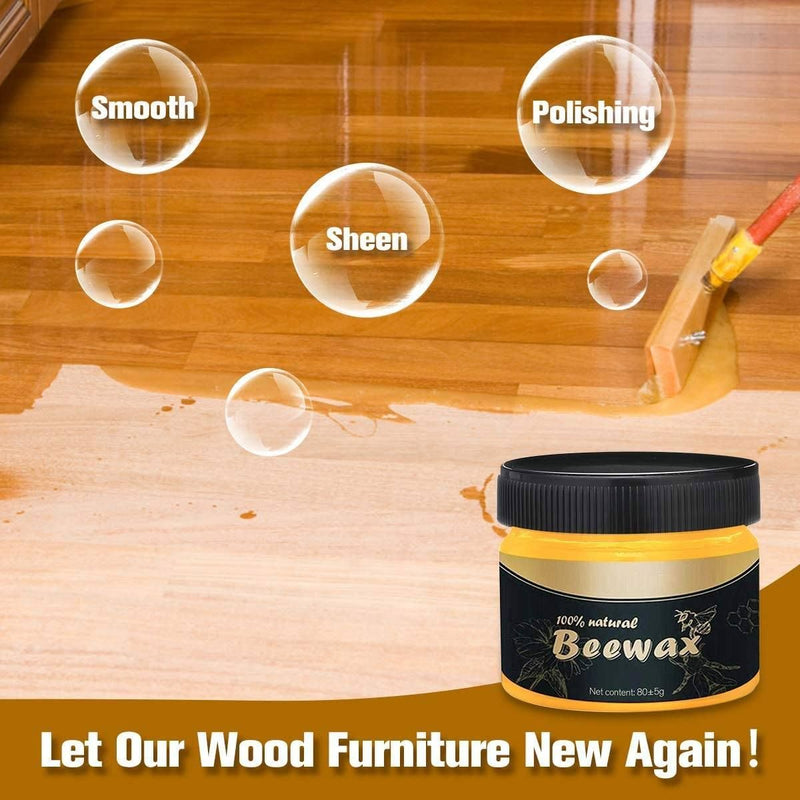 Natural Beewax Wood Polish and Conditioner
