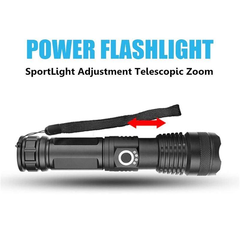 USB Charging Waterproof P50 LED Flashlight