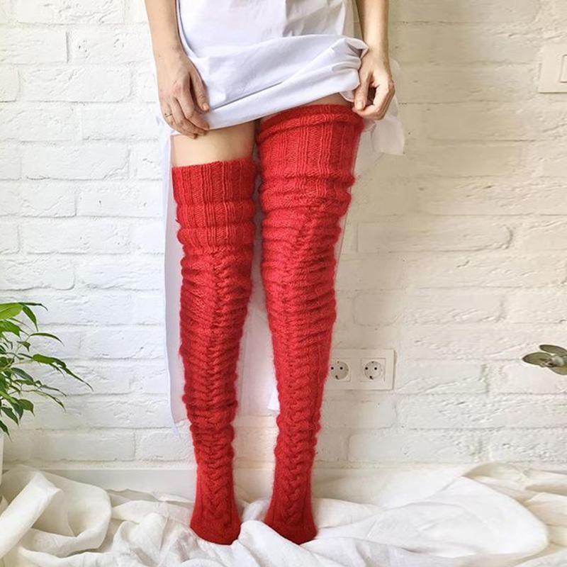 Winter Knitted Stockings
