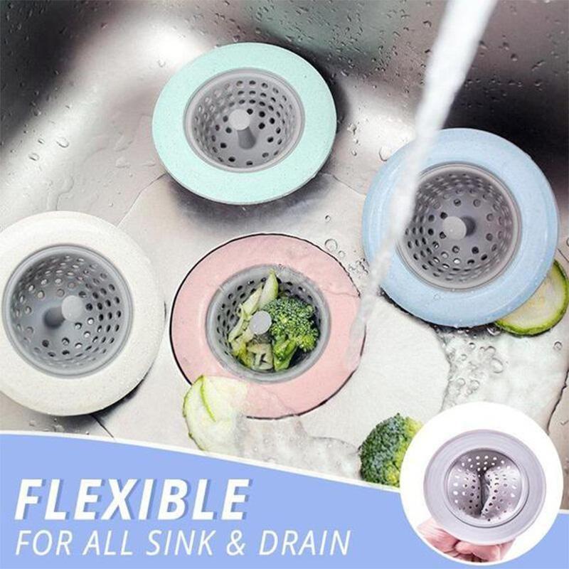 Anti-Clog Flexible Sink Strainer