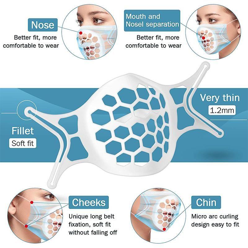 Silicone 3D Mask Bracket