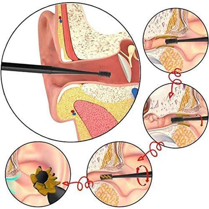 Micro-Bristle Reusable Ear Cleaner