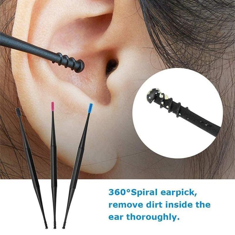 Micro-Bristle Reusable Ear Cleaner