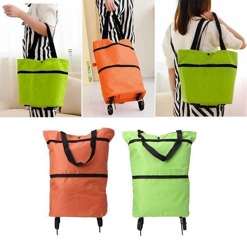 The environmentally friendly foldable shopping bag