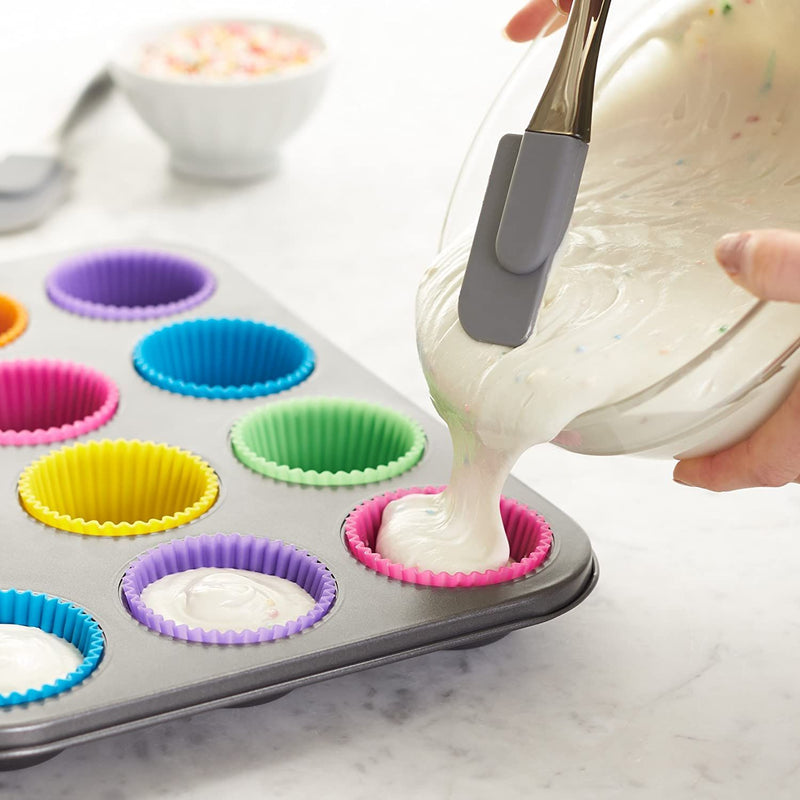 Reusable Non-Stick Silicone Baking Cups