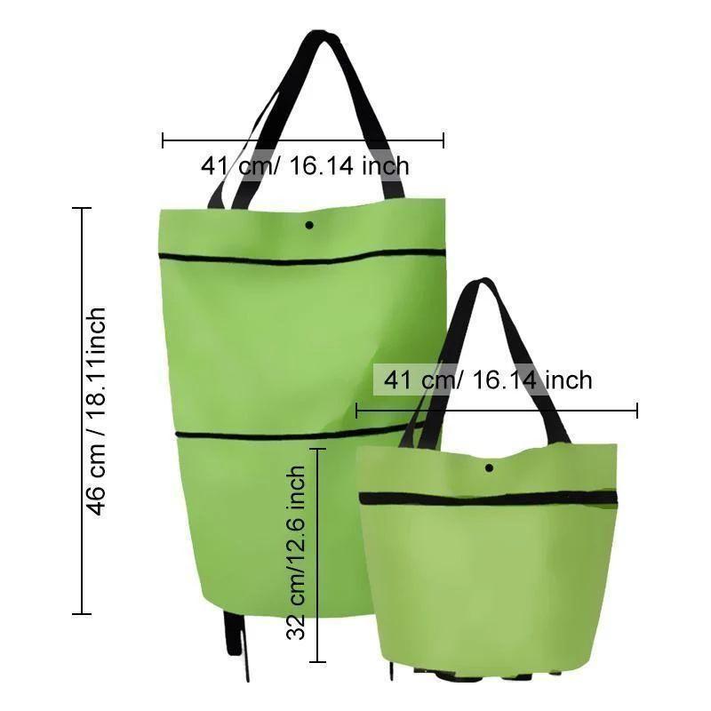 The environmentally friendly foldable shopping bag