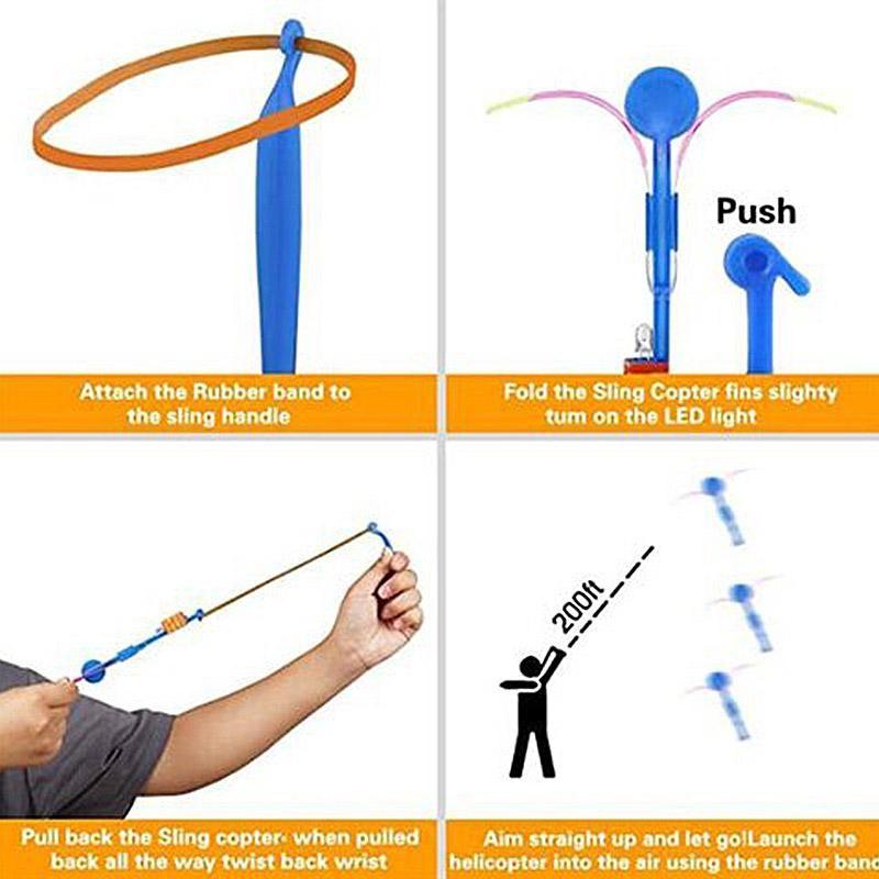 Amazing LED Helicopter Shooters