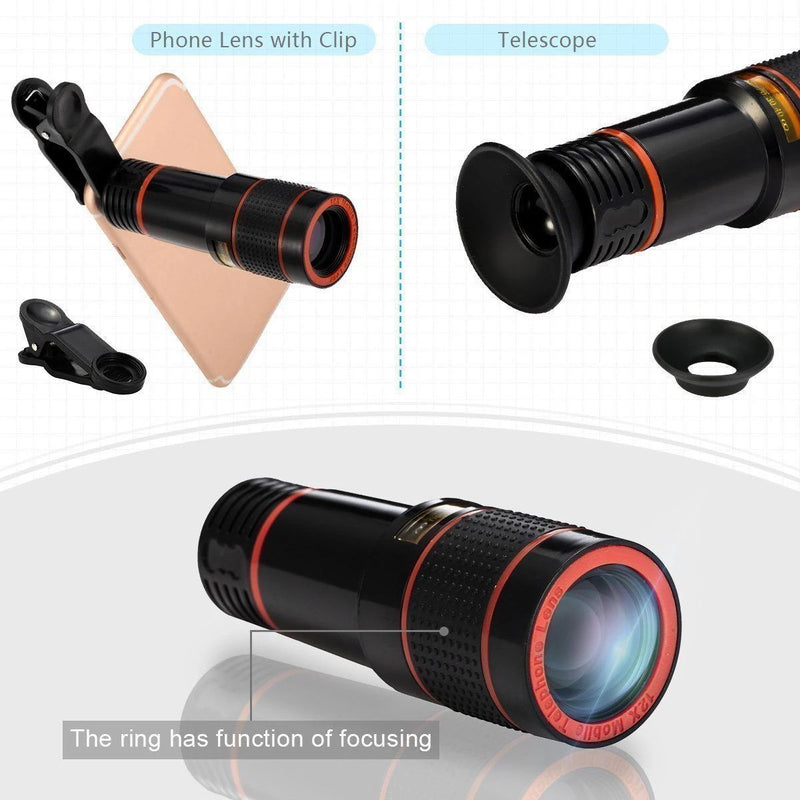 12X Phone Camera Lens Kit