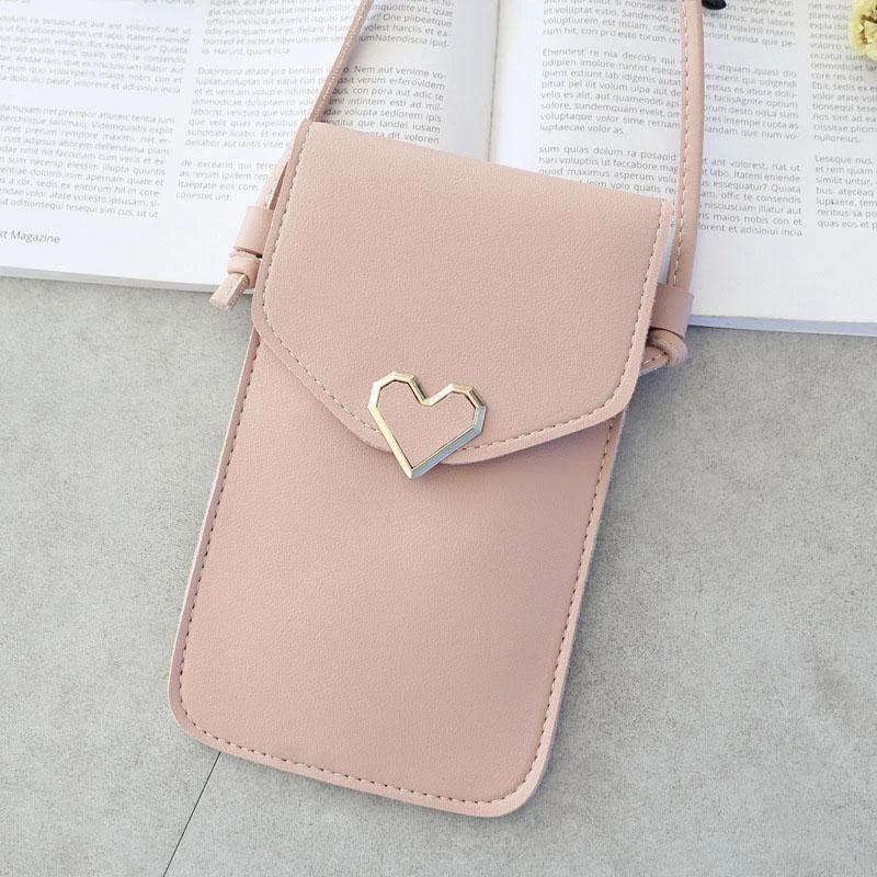 Stylish lady mobile phone bag