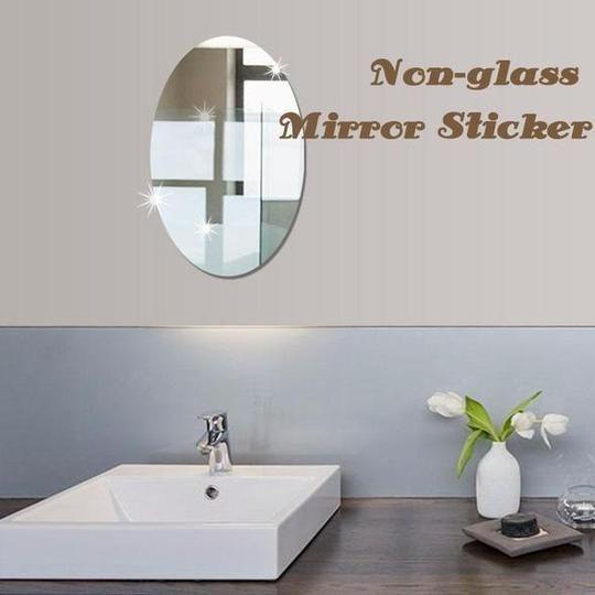 Non-glass Mirror Sticker