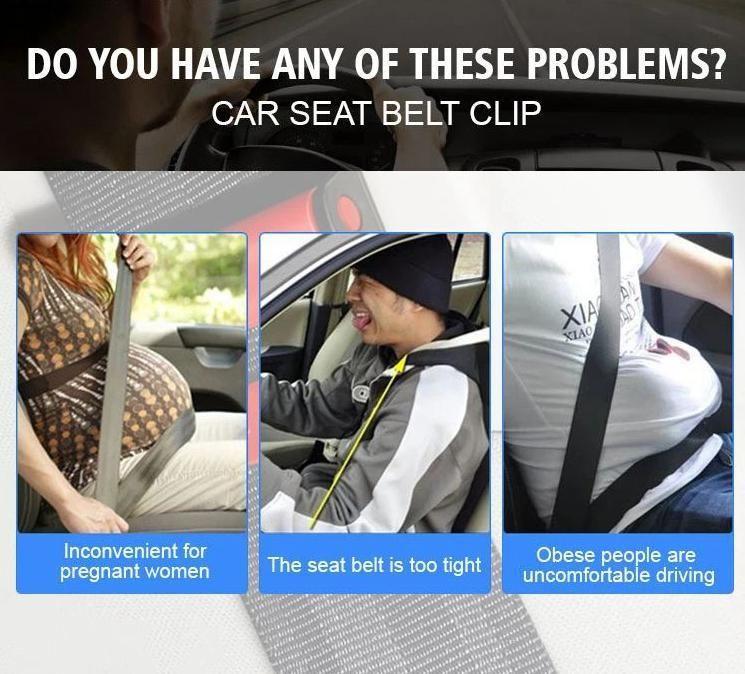 Car Seat Belt Clip（2 Pcs）