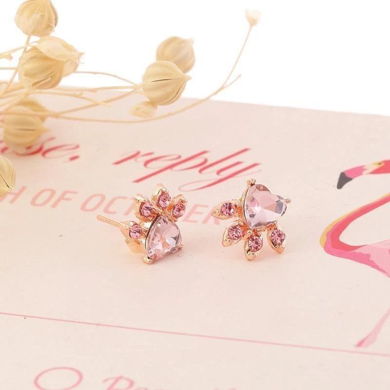 Cute Cat Paw Earrings