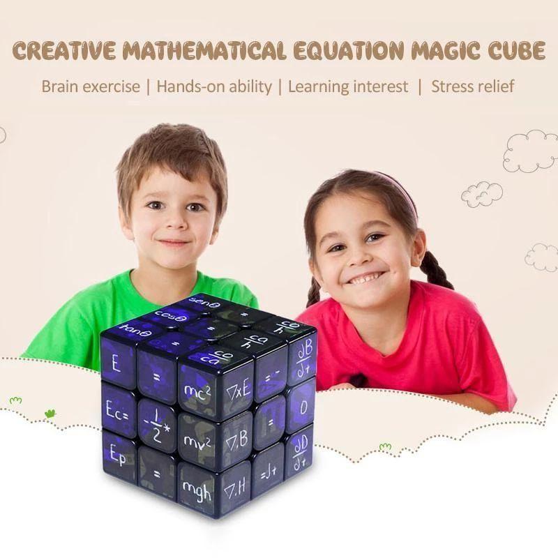 Magic Cube Math Model Creative Math Equation Magic Cube