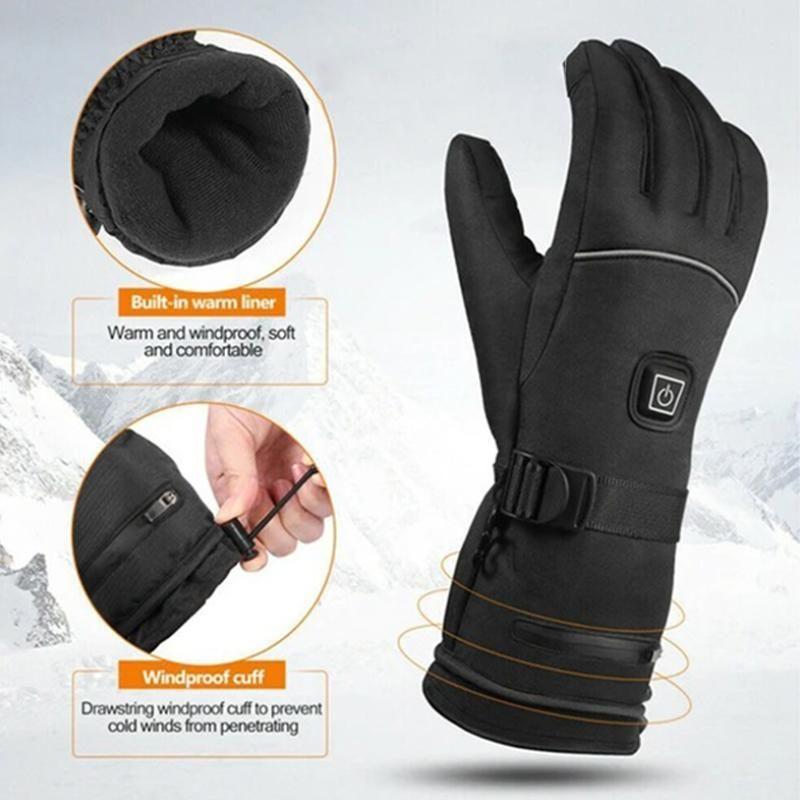 Electric Battery Heating Gloves Adjustable Temperature for Men/Women