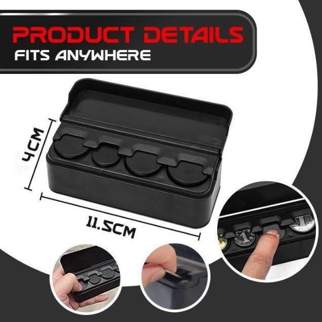 Premium Car Coin Storage Box