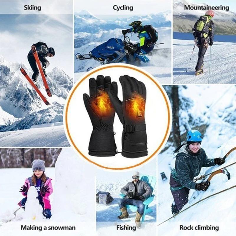 Electric Battery Heating Gloves Adjustable Temperature for Men/Women