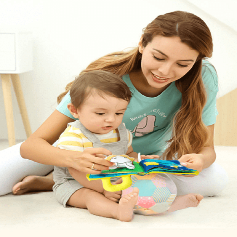 3D Three-dimensional Cloth Book For infants and Toddlers