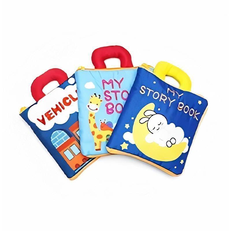 3D Three-dimensional Cloth Book For infants and Toddlers