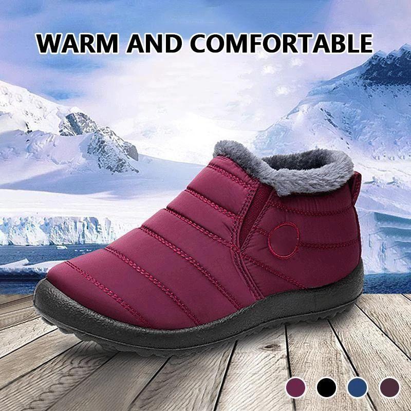 Winter warm snow waterproof cotton shoes