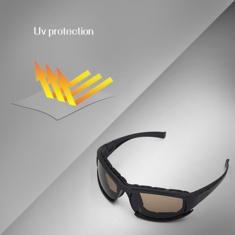 Polarized Shatterproof Military Goggles