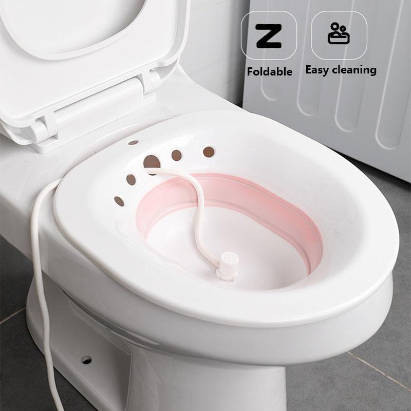 Sitting bath for the toilet