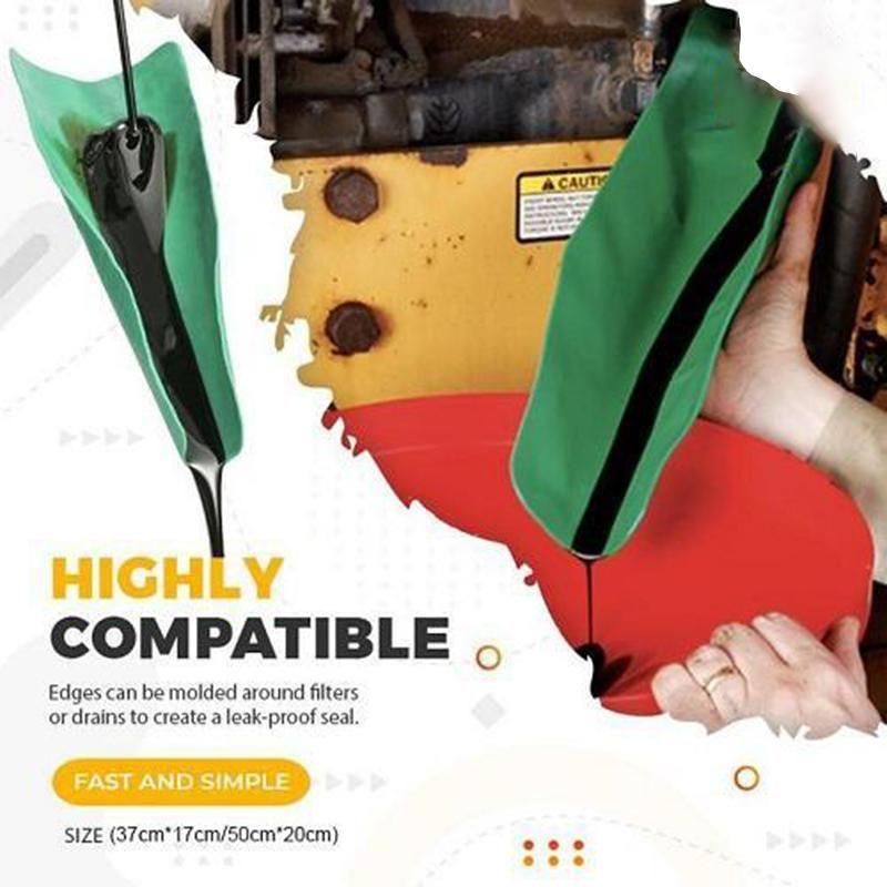 Flexible Draining Funnel Tool