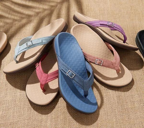 Flip Flops Sandals with Buckle
