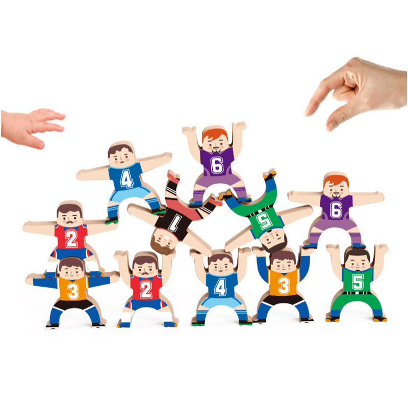 Balance Stacking Blocks Wooden Games
