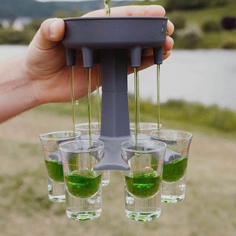 Shot Glass Dispenser Holder