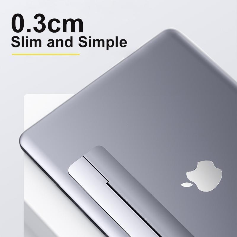 Adjustable desktop laptop stand