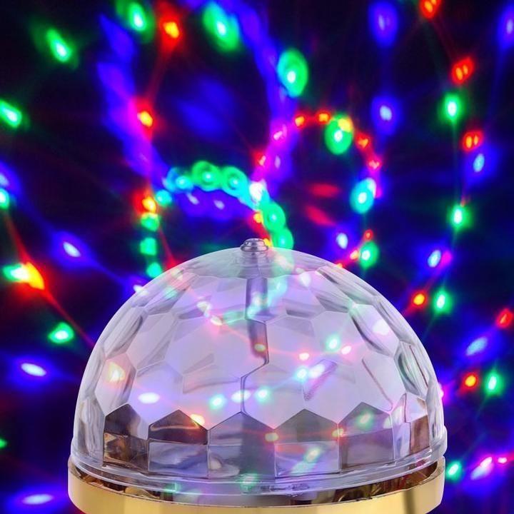 Disco Ball Lamp RGB Rotating LED Party Bulb