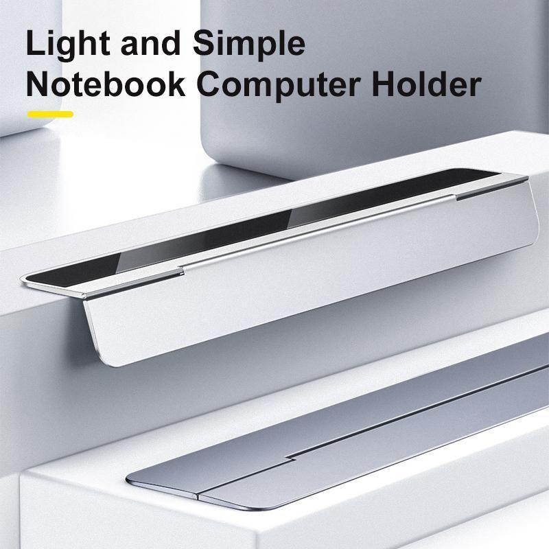 Adjustable desktop laptop stand