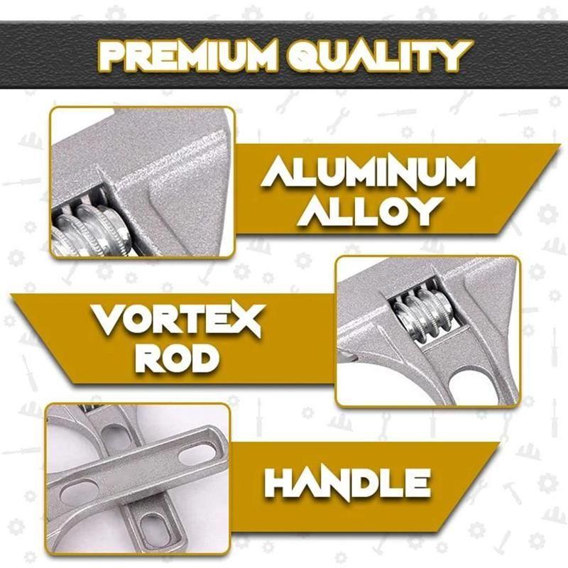 Open-End Wide Adjustable Wrench
