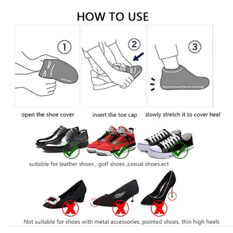 Unisex Waterproof Shoe Covers