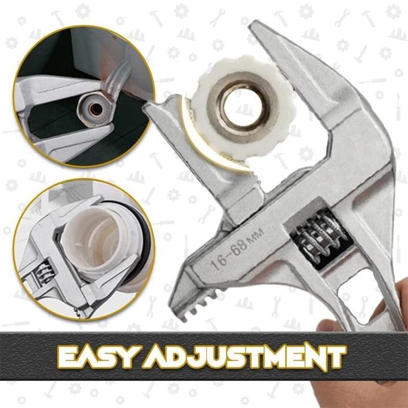 Open-End Wide Adjustable Wrench