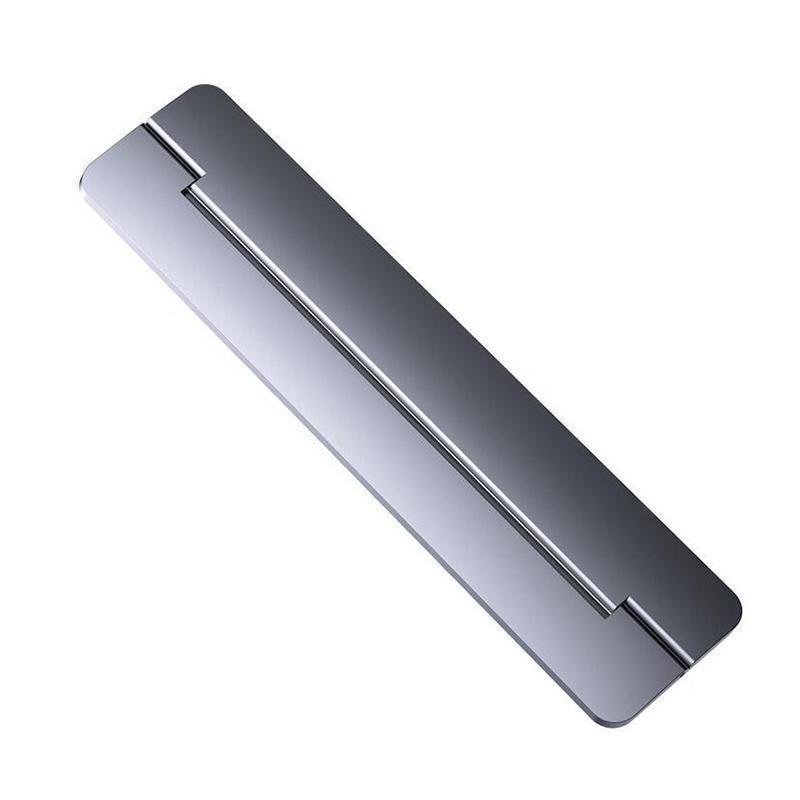 Adjustable desktop laptop stand