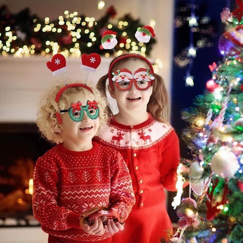 Christmas Decoration Costume Glasses Frame
