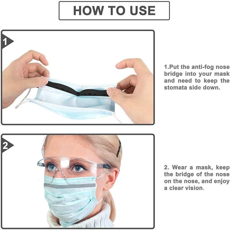 Anti-Fog Nose Bridge Prevent Glasses From Fogging