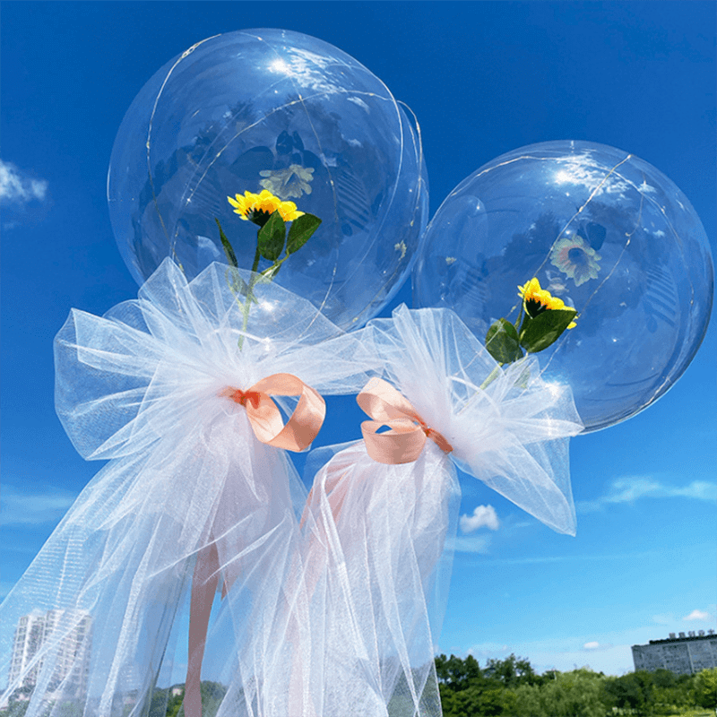 LED Luminous Balloon Rose Bouquet