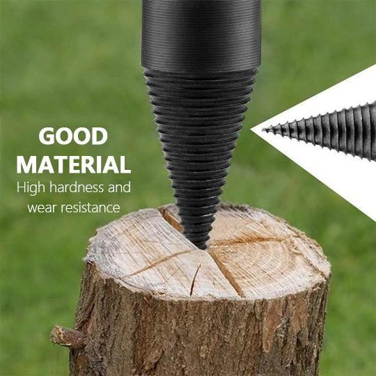 Firewood Drill Bit with Round Shank