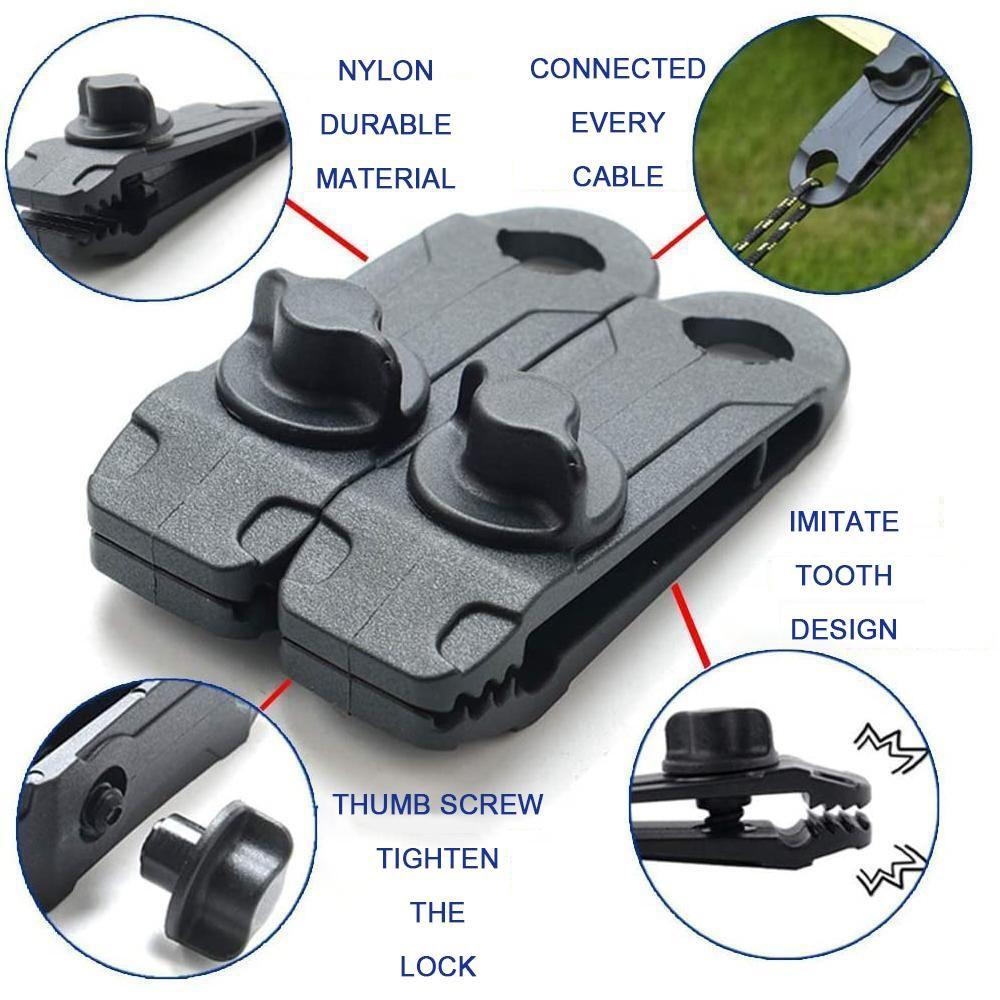 Reusable Linoleum Tent Clip