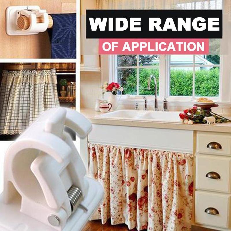 Nailless Adjustable Pole Bracket Mounts