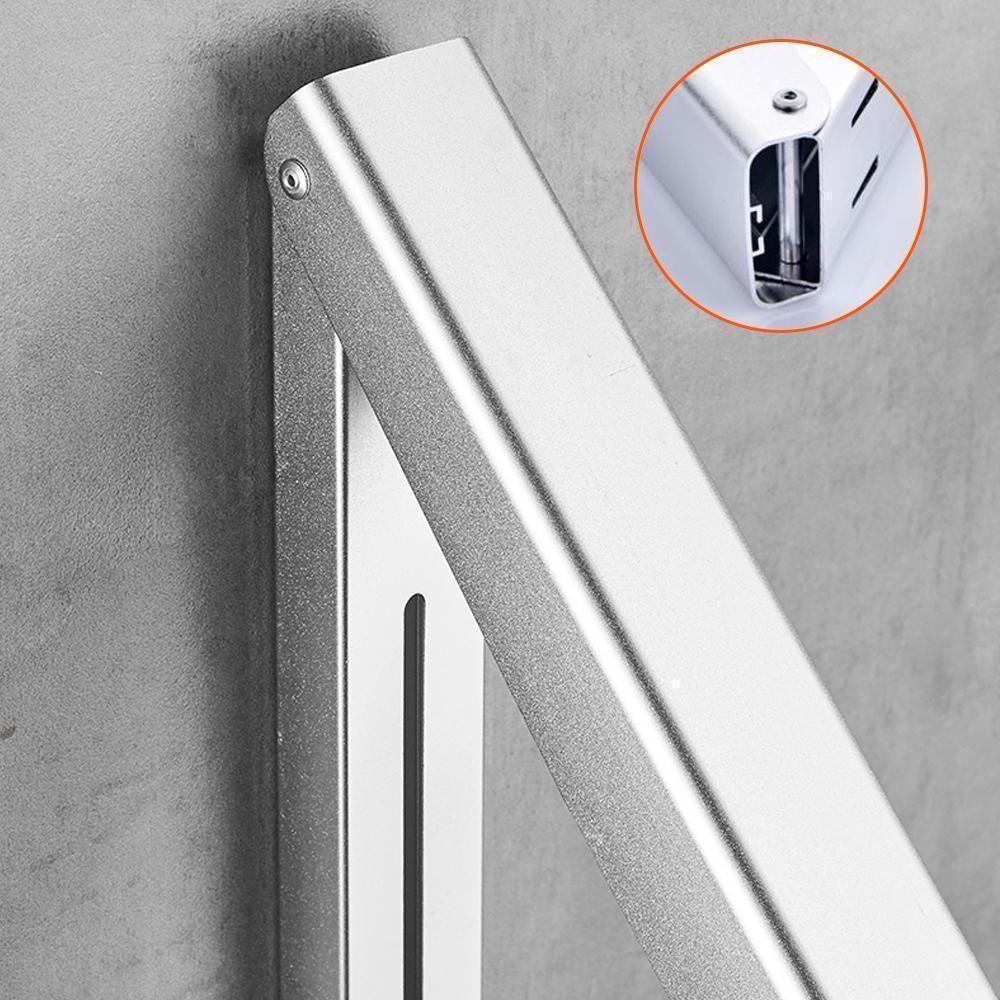 Foldable telescopic hanger