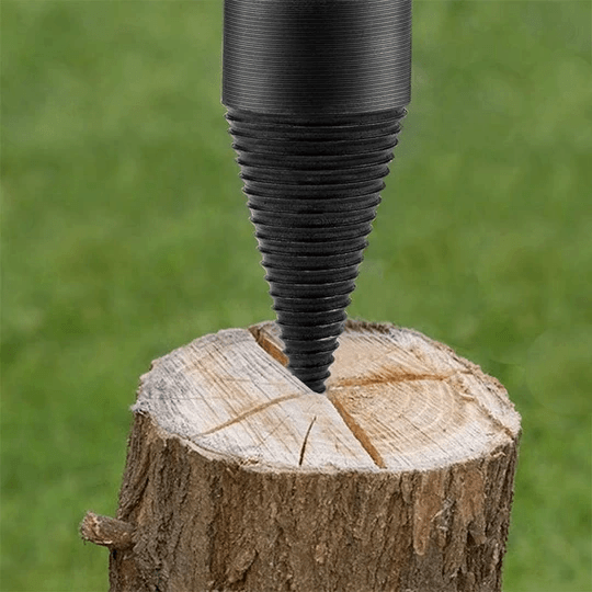 Firewood Drill Bit with Round Shank